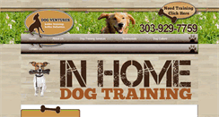 Desktop Screenshot of dogventurestraining.com